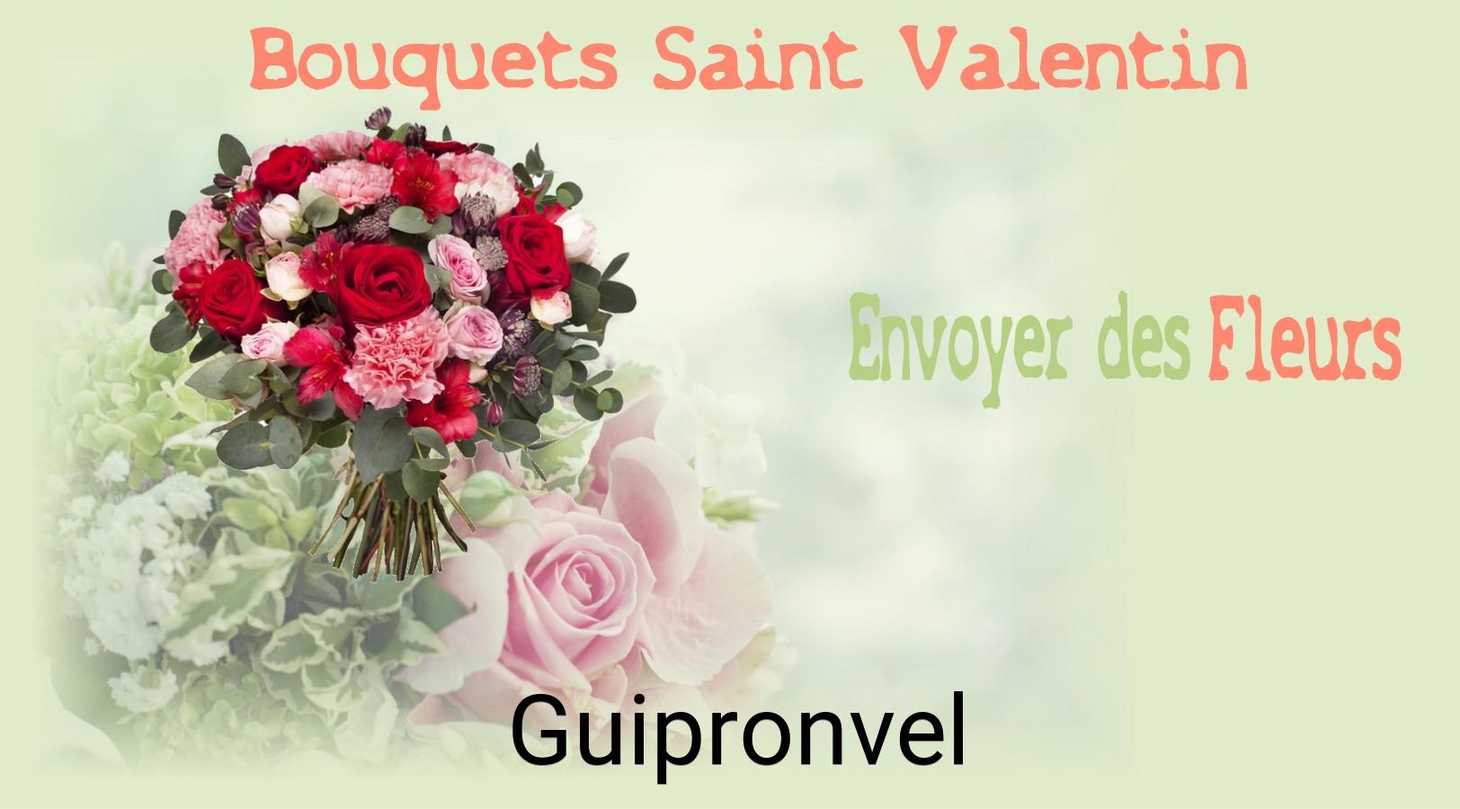Roses de Saint-Valentin livrées à Guipronvel